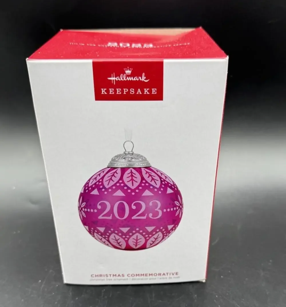 Hallmark Keepsake Christmas Commemorative Ball 11th In Series New! 44D